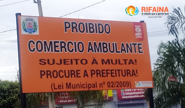 PREFEITURA FISCALIZA COMÉRCIO AMBULANTE ILEGAL E PROTEGE COMERCIANTES  LOCAIS